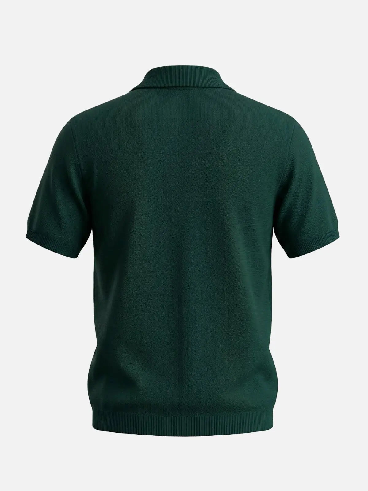 Men's Retro Panel Short Sleeve Knit Shirt Eleven Oasis