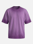 Men's Washed Gradient Crew Neck T-Shirt Eleven Oasis