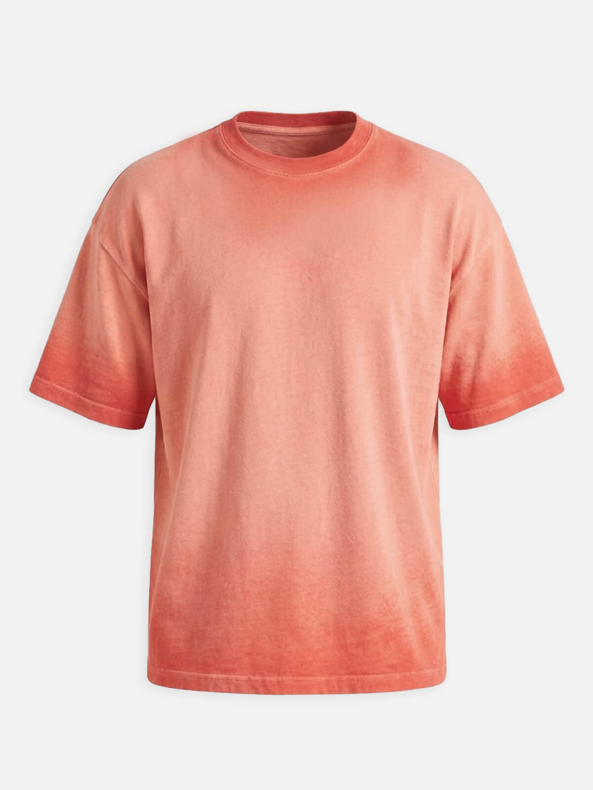 Men's Washed Gradient Crew Neck T-Shirt Eleven Oasis