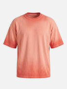 Men's Washed Gradient Crew Neck T-Shirt Eleven Oasis