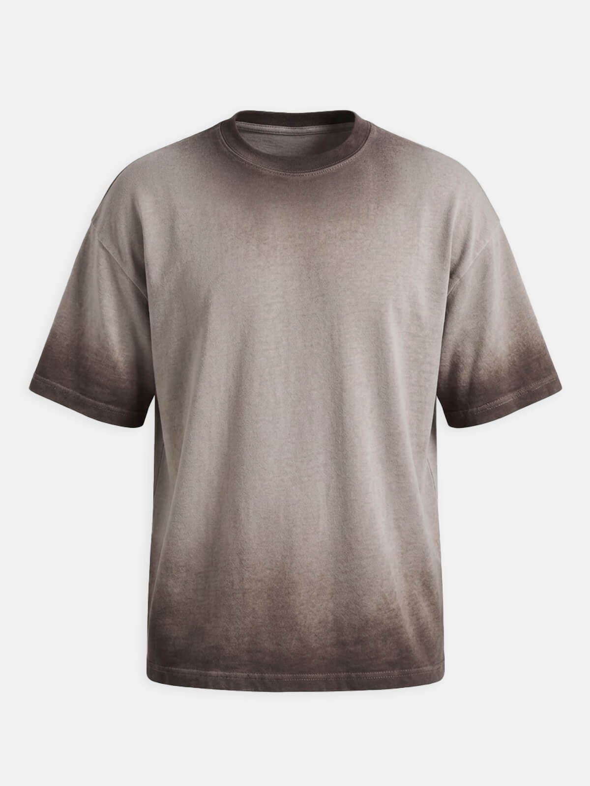 Men's Washed Gradient Crew Neck T-Shirt Eleven Oasis
