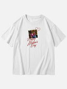 Custom Mother's Day Photo Cotton Short Sleeve T-Shirt Eleven Oasis