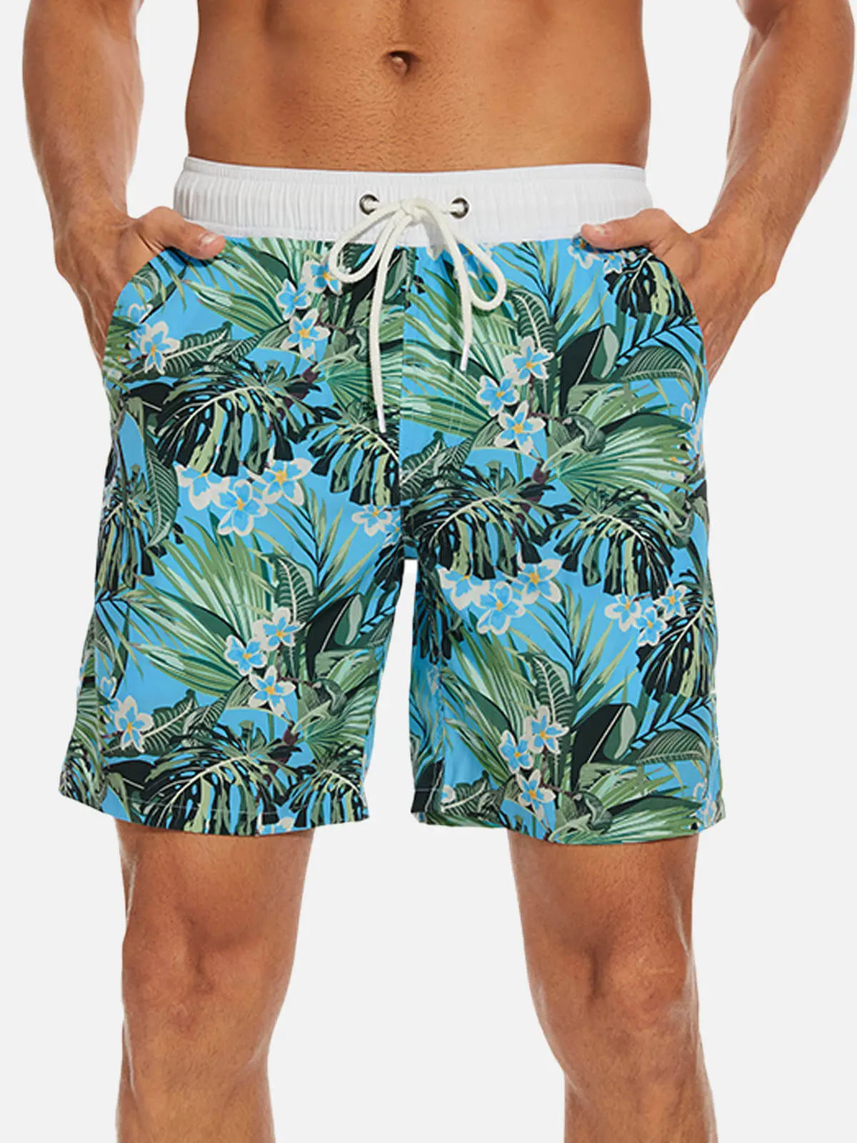 Men's Vacation Novely Swim Trunks Eleven Oasis