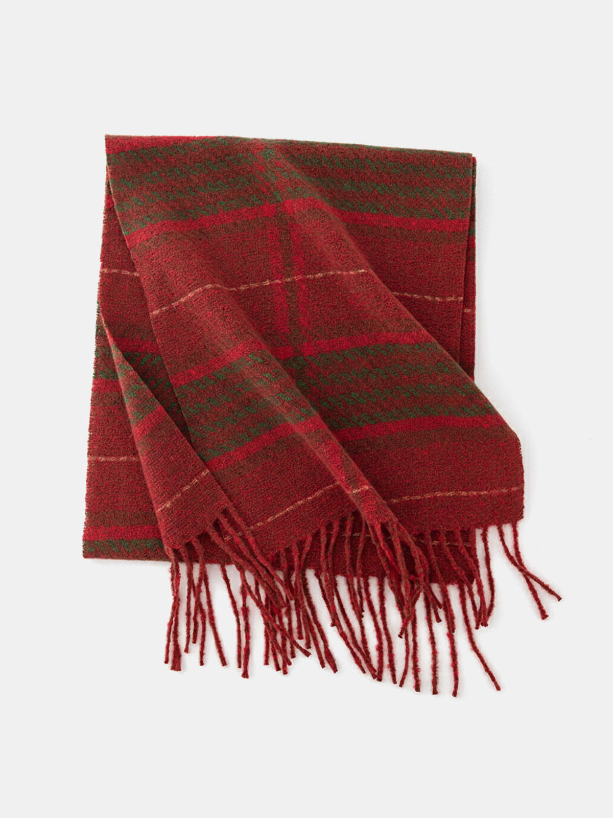 Ultra Soft Plaid Winter Scarf Eleven Oasis