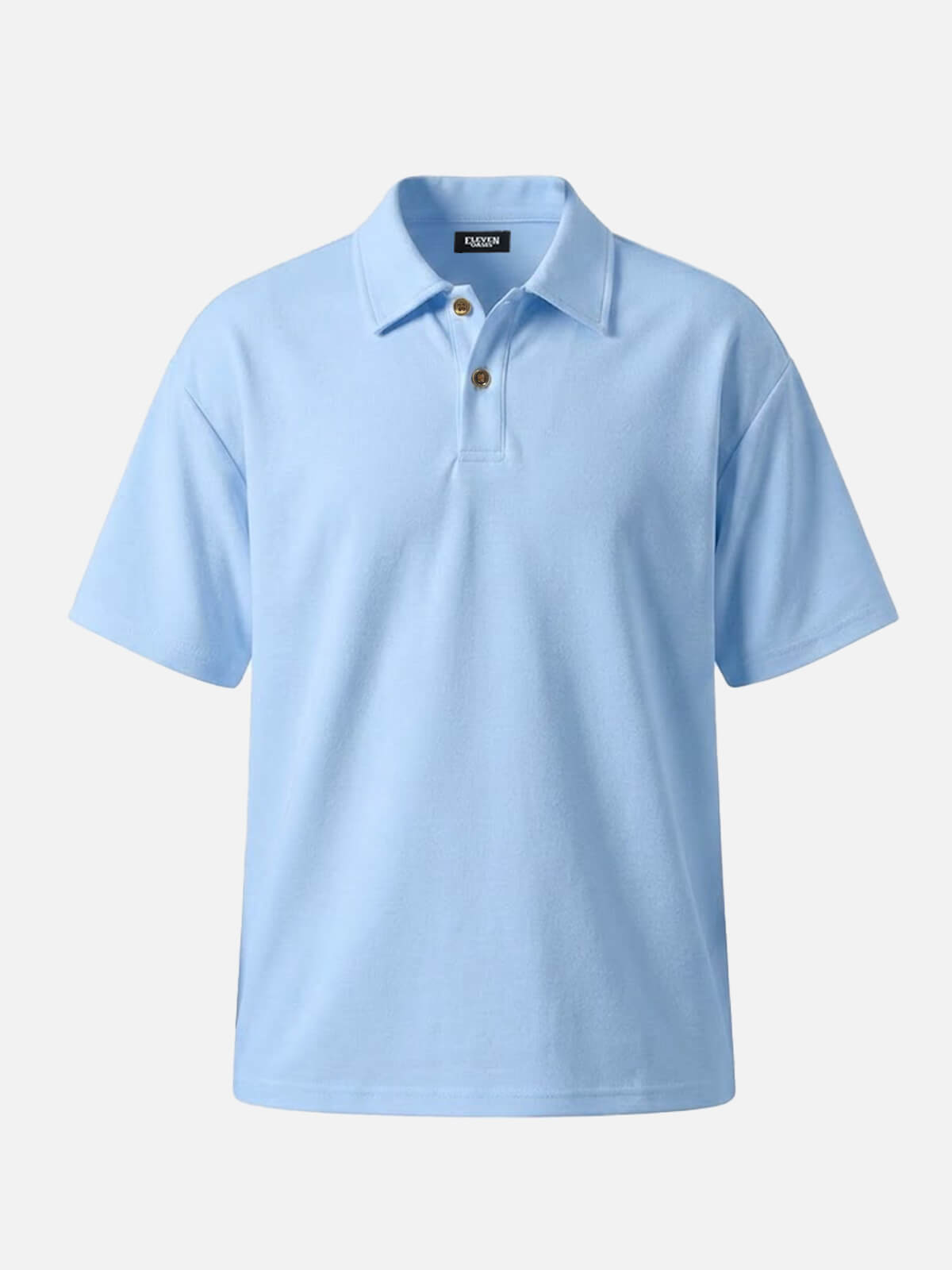 Men's Classic Solid Short Sleeve Polo Shirt Eleven Oasis