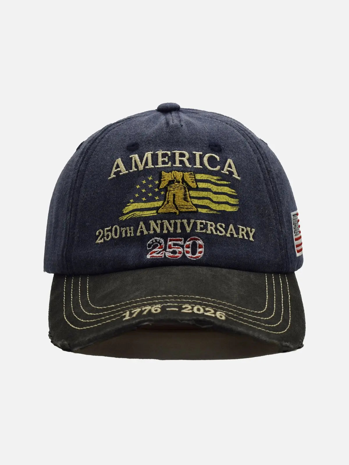 America 250th Anniversary Embroidered Baseball Cap ElevenOasis