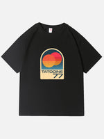 Star Wars Tatooine 77 Vintage Badge Cotton T-Shirt Eleven Oasis