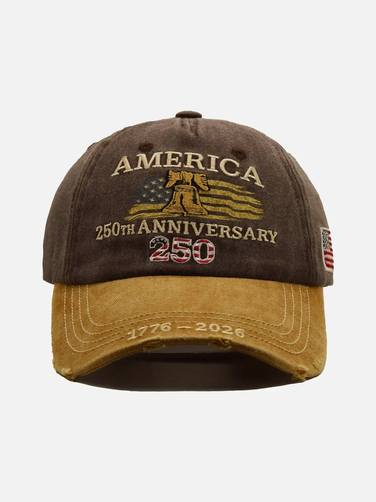 America 250th Anniversary Embroidered Baseball Cap ElevenOasis