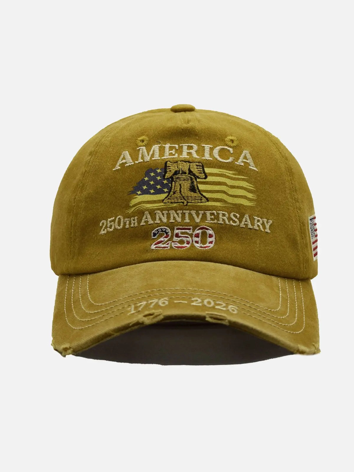 America 250th Anniversary Embroidered Baseball Cap ElevenOasis