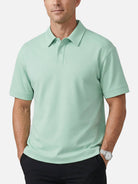 Men's Performance Stretch Short Sleeve Polo Shirt Eleven Oasis
