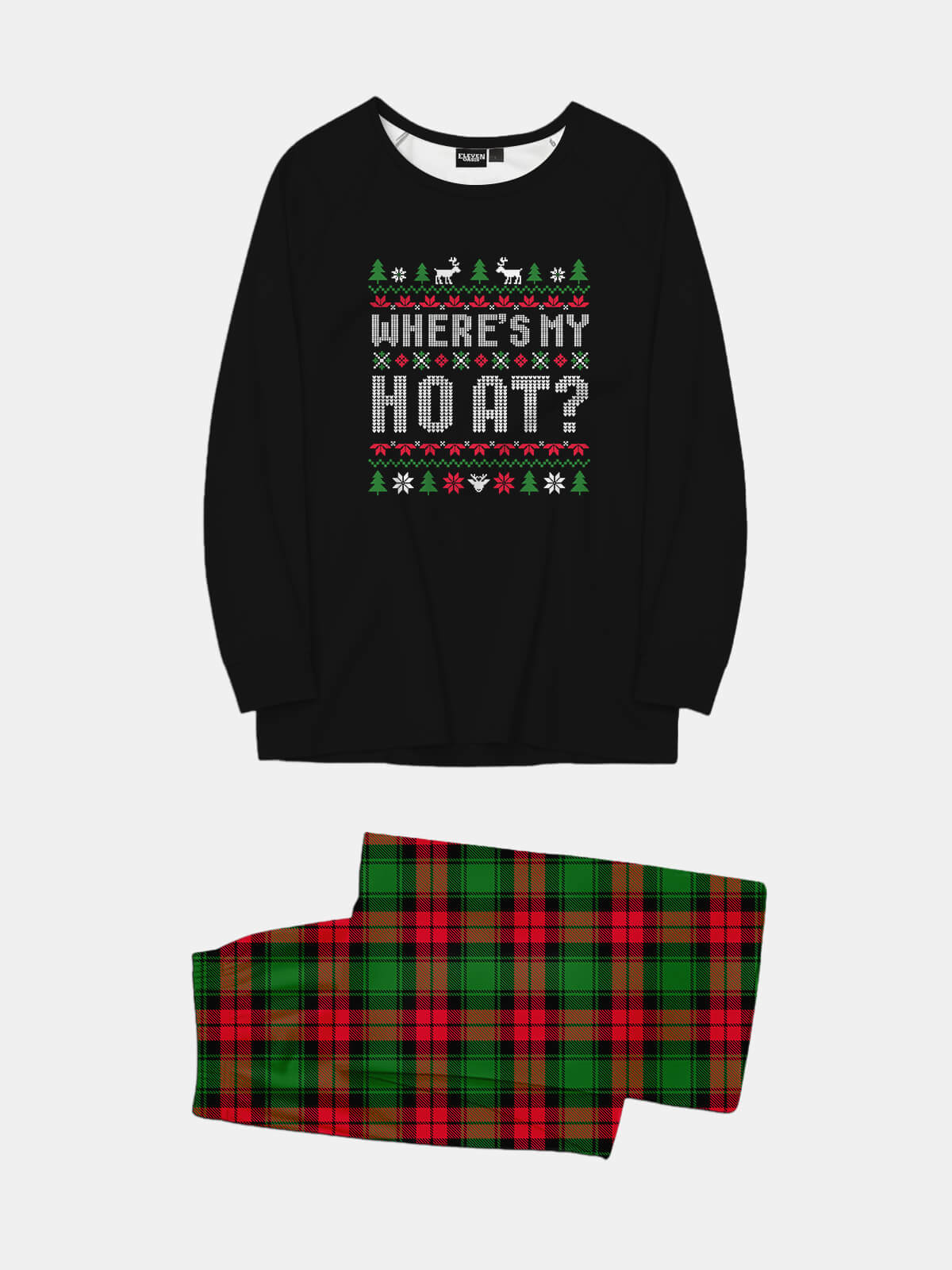 Where's My HO At? Naughty Christmas Lounge Wear Eleven Oasis