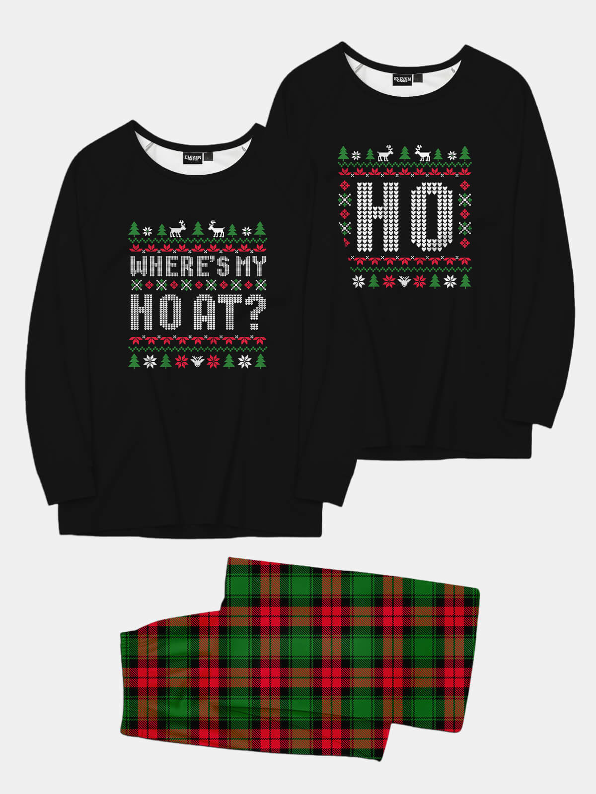 Where's My HO At? Naughty Christmas Lounge Wear Eleven Oasis