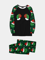 Grinch Ornament Hands Adult Humor Christmas Pajama Set Eleven Oasis