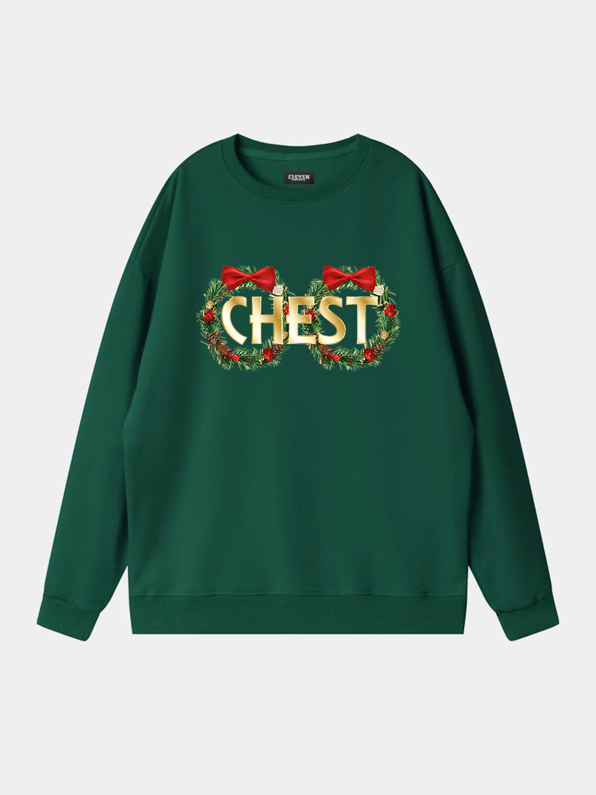 Chest / Nuts Classic Christmas Sweatshirts (Sold Individually) Eleven Oasis
