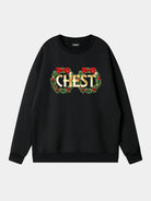 Chest / Nuts Classic Christmas Sweatshirts (Sold Individually) Eleven Oasis