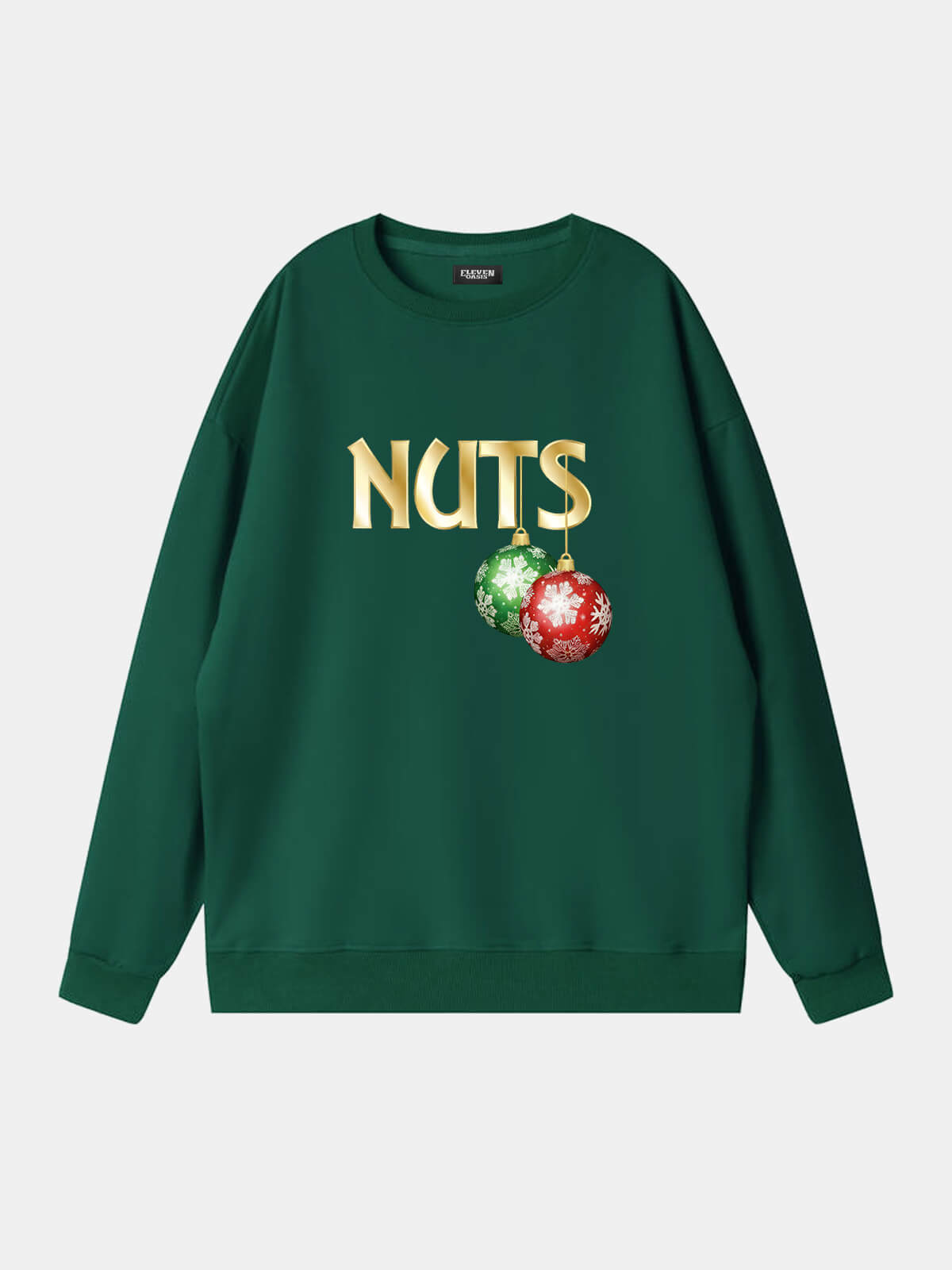 Chest / Nuts Classic Christmas Sweatshirts (Sold Individually) Eleven Oasis