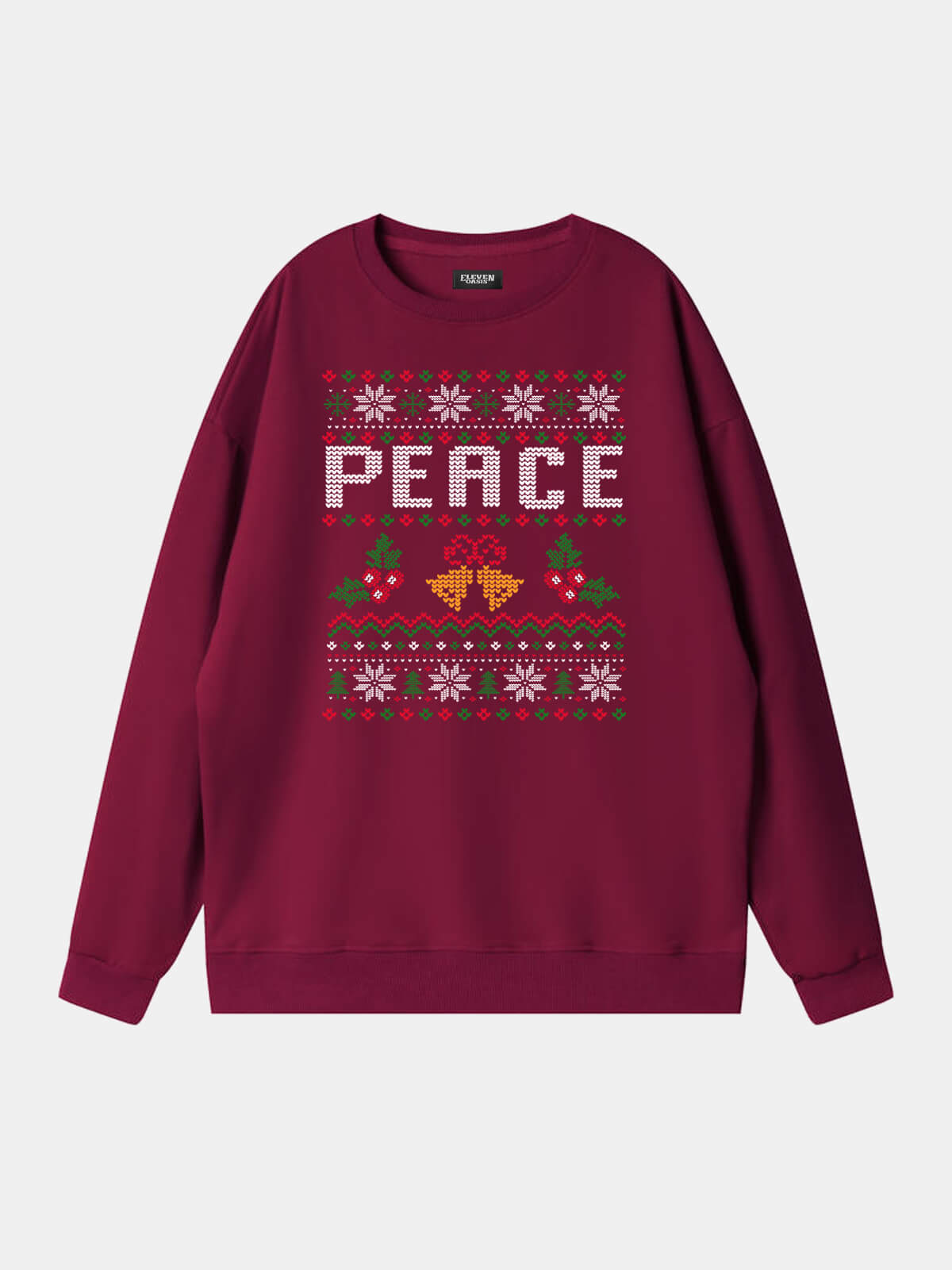Peace / I Come In Peace Classic Christmas Sweatshirts (Sold Individually) Eleven Oasis