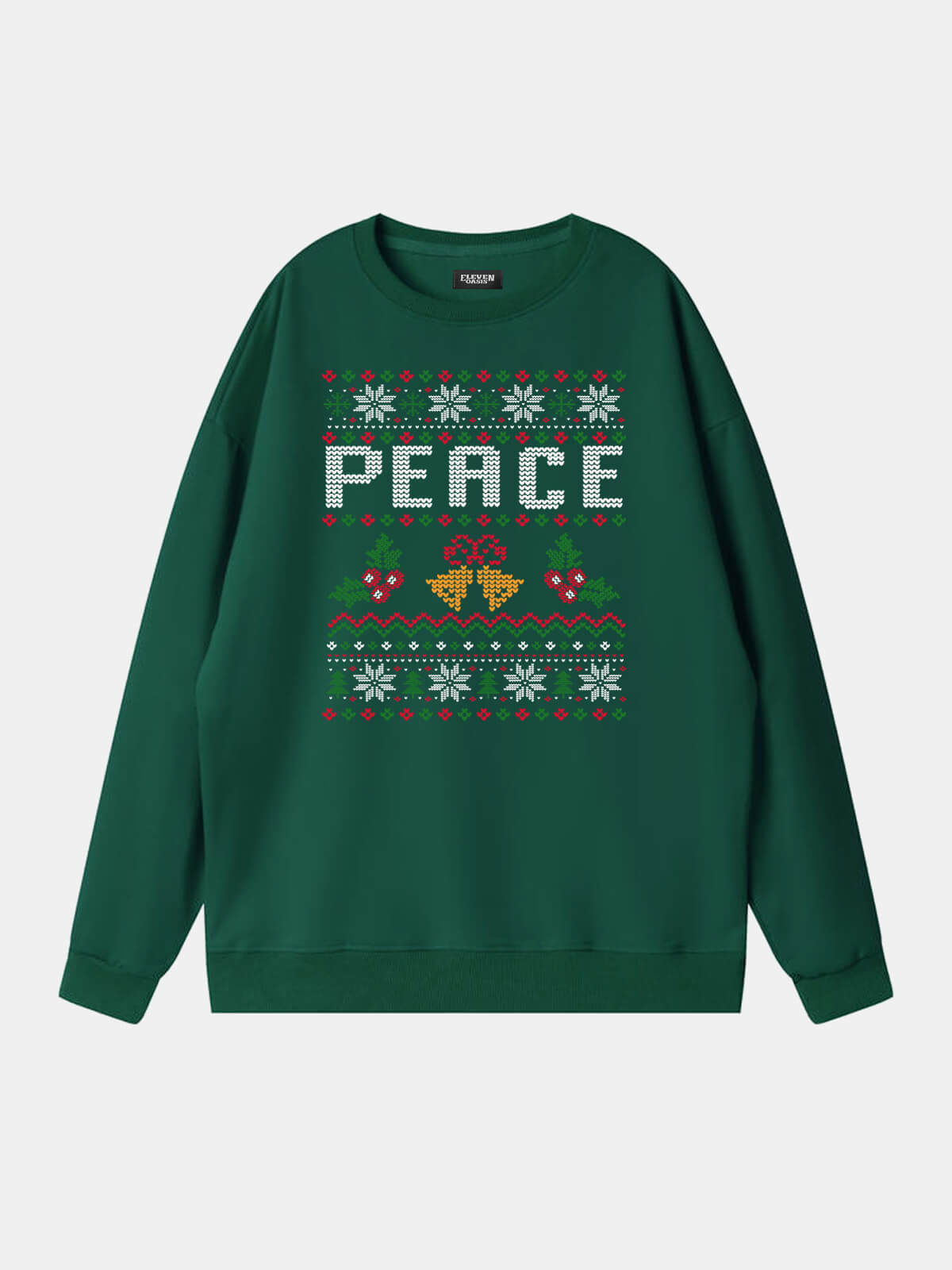 Peace / I Come In Peace Classic Christmas Sweatshirts (Sold Individually) Eleven Oasis