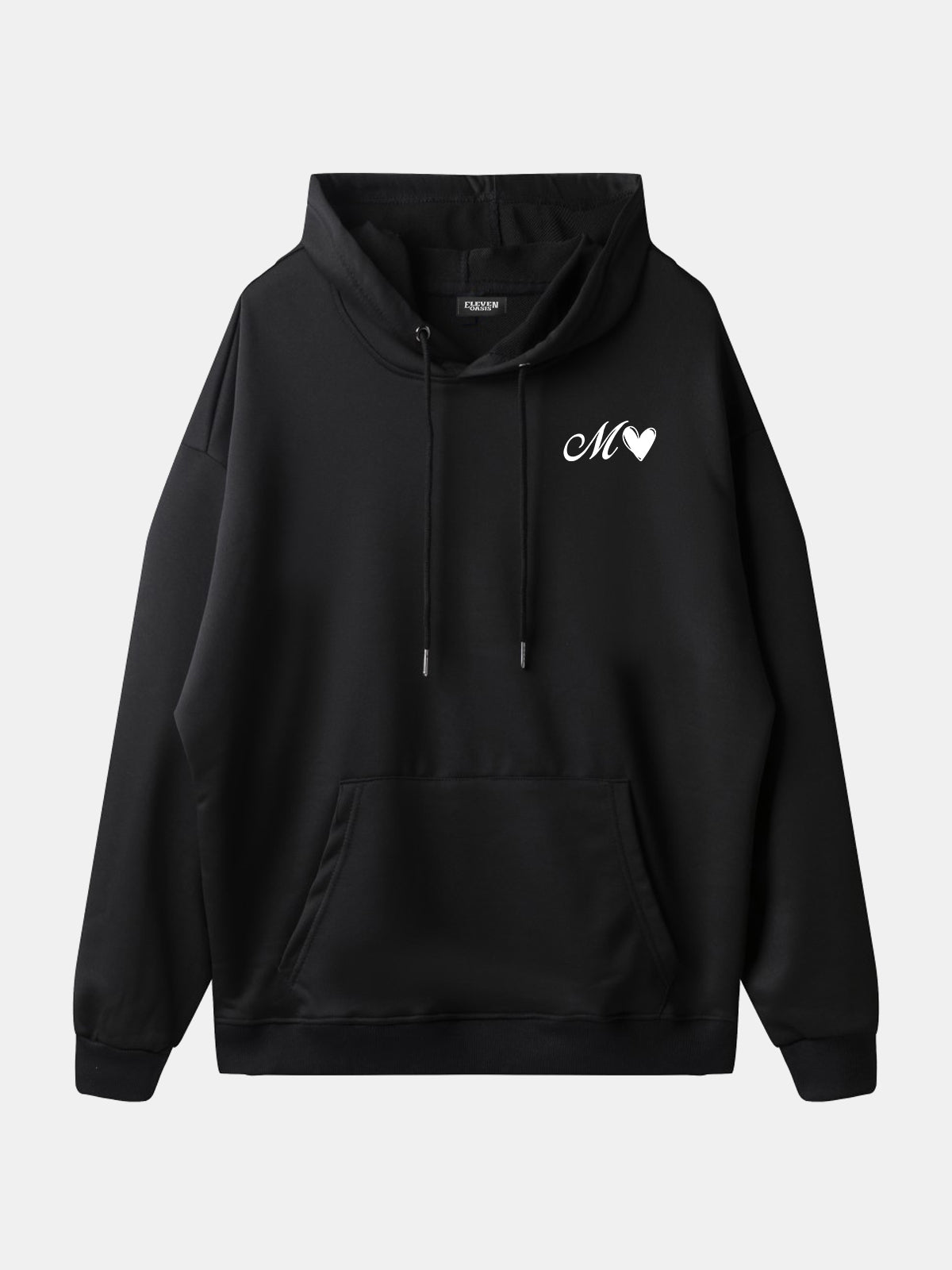 Custom Letter Love Hoodie Eleven Oasis