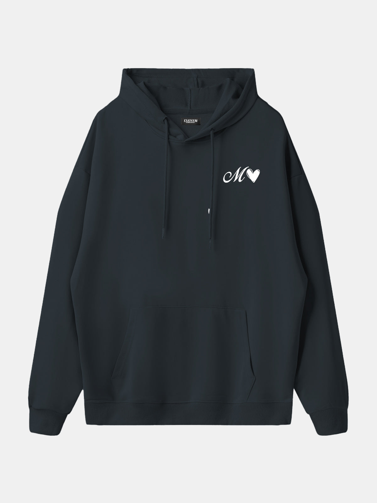 Custom Letter Love Hoodie Eleven Oasis