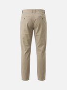 Men's Buttoned Welt Pocket Tapered Stretch Cotton Chino Pants ElevenOasis
