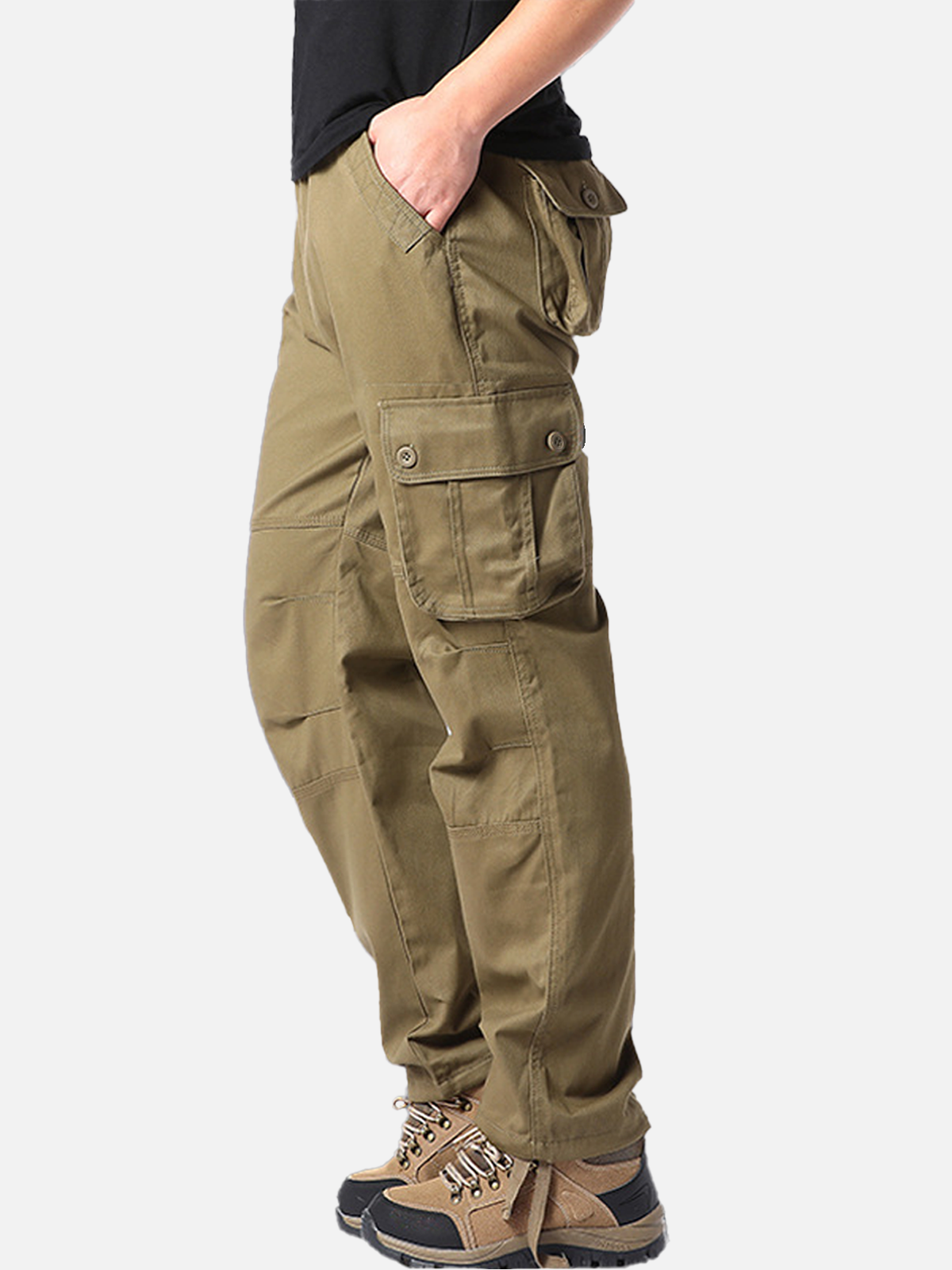 Men's Multi-Pocket Work Cargo Pants