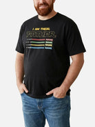 Men's Custom Lightsaber Father's Day Short Sleeve T-Shirt Eleven Oasis