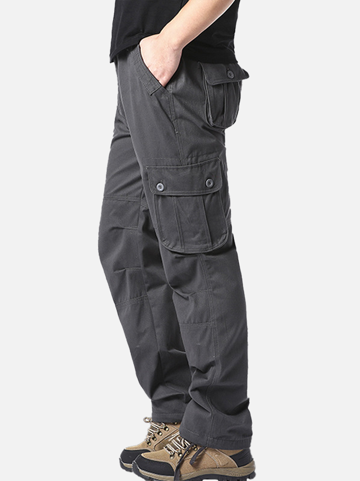 Men's Multi-Pocket Work Cargo Pants