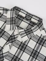 Men's Plaid Button-Down Long Sleeve Shirt Eleven Oasis