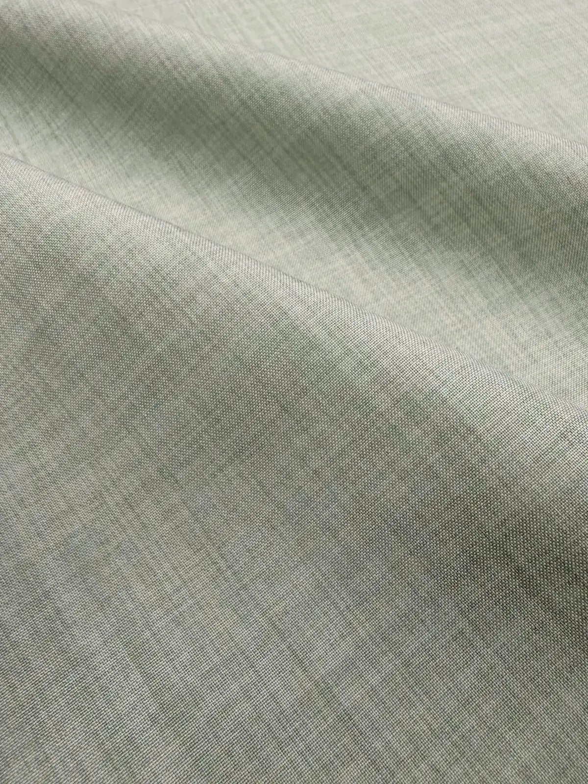 Men's Linen-Look Mandarin Collar Short Sleeve Shirt Eleven Oasis