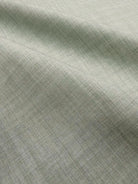 Men's Linen-Look Mandarin Collar Short Sleeve Shirt Eleven Oasis