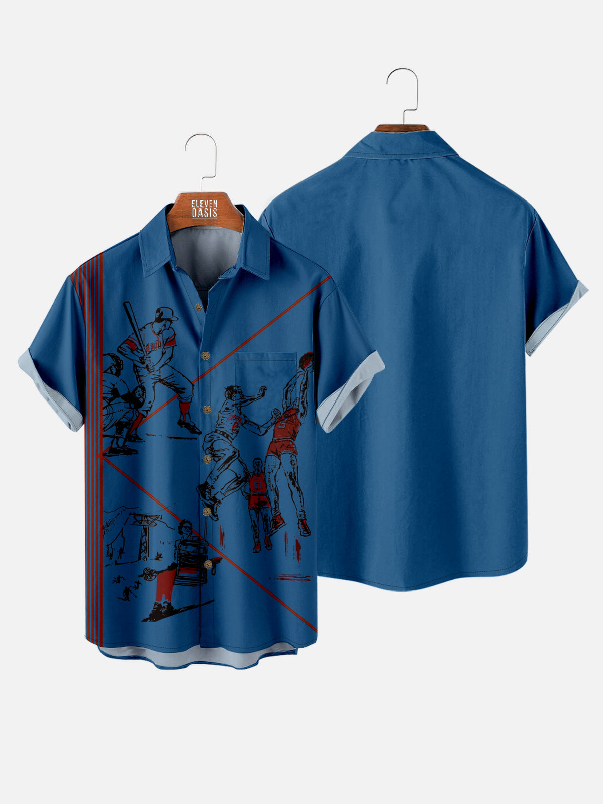 Men's Pee Chee Folder Back Cover Only Nostalgia Shirt with Chest PocketMens short sleeve shirts Big and tall Mens shirts Short sleeve shirts for men Mens 4xl shirts Casual short sleeve shirts