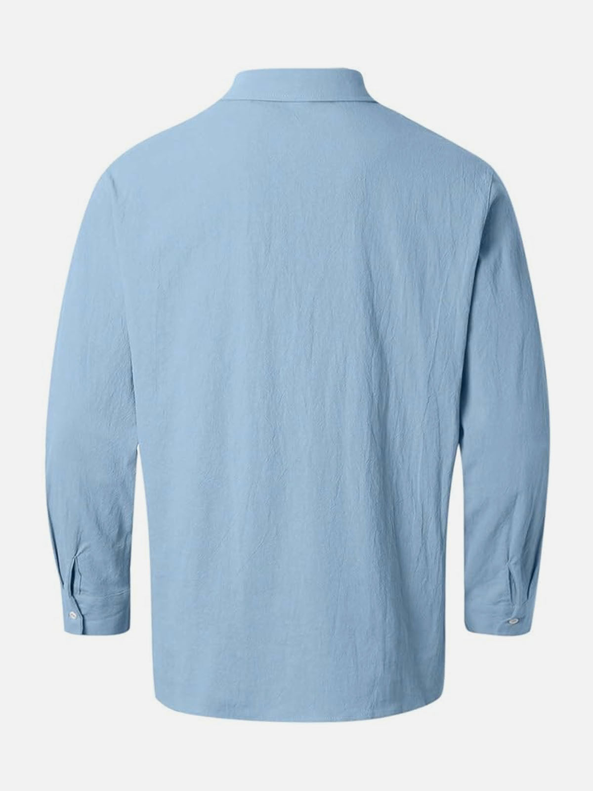 Men's 100% Cotton Button Down Long Sleeve Shirt Eleven Oasis