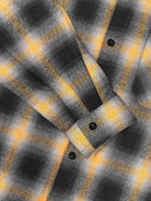 Men's Shadow Plaid Pocket Long Sleeve Shirt Eleven Oasis