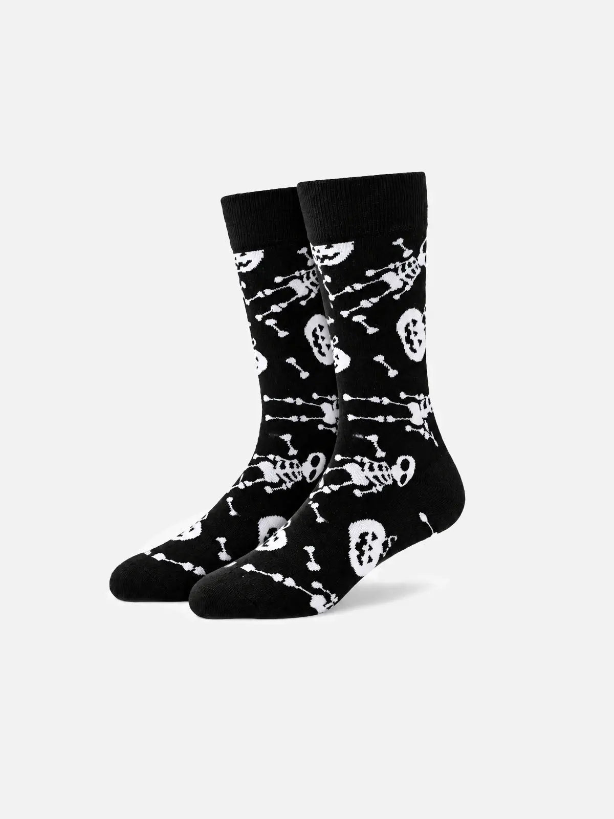 Men's Creepy Halloween Novelty Crew Socks