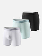 Men's Seamless Long-Leg Boxer Briefs Eleven Oasis