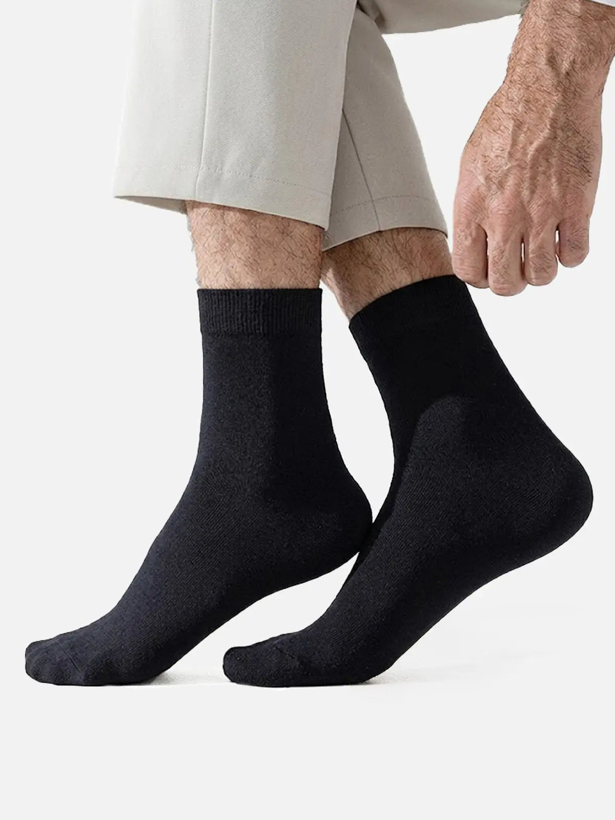 Men's Everyday Essential Crew Socks 5-Pack Eleven Oasis