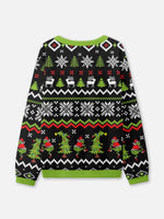 Merry F*ing Christmas Grinch Ugly Christmas Sweater Eleven Oasis