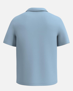 Men's Classic Guayabera Style Bowling Short Sleeve Shirt Eleven Oasis