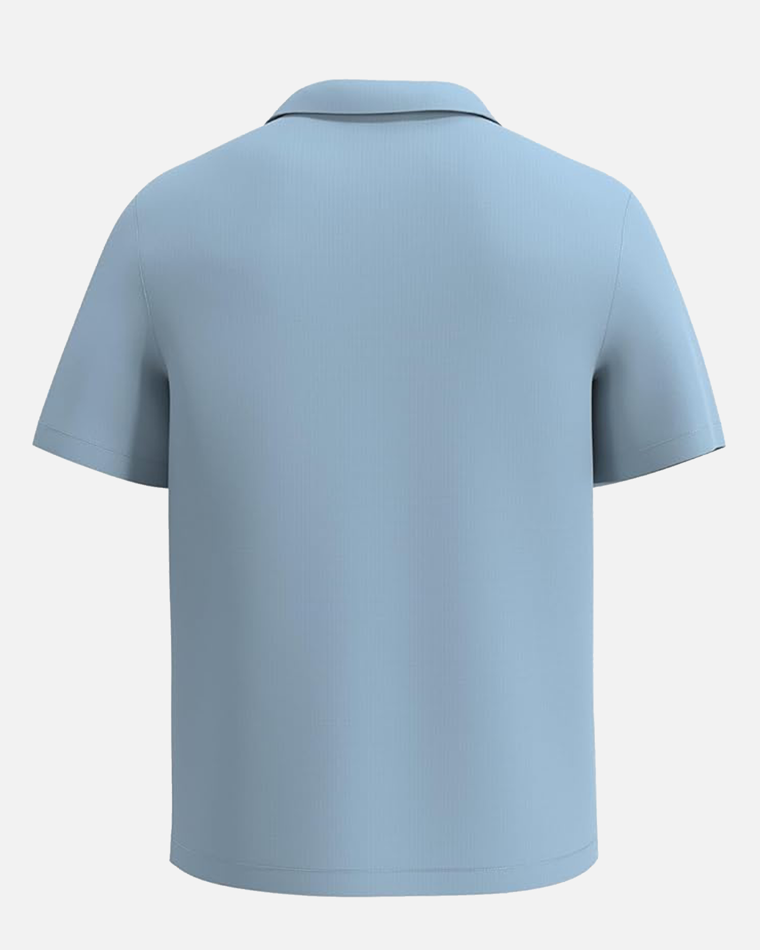 Men's Classic Guayabera Style Bowling Short Sleeve Shirt Eleven Oasis