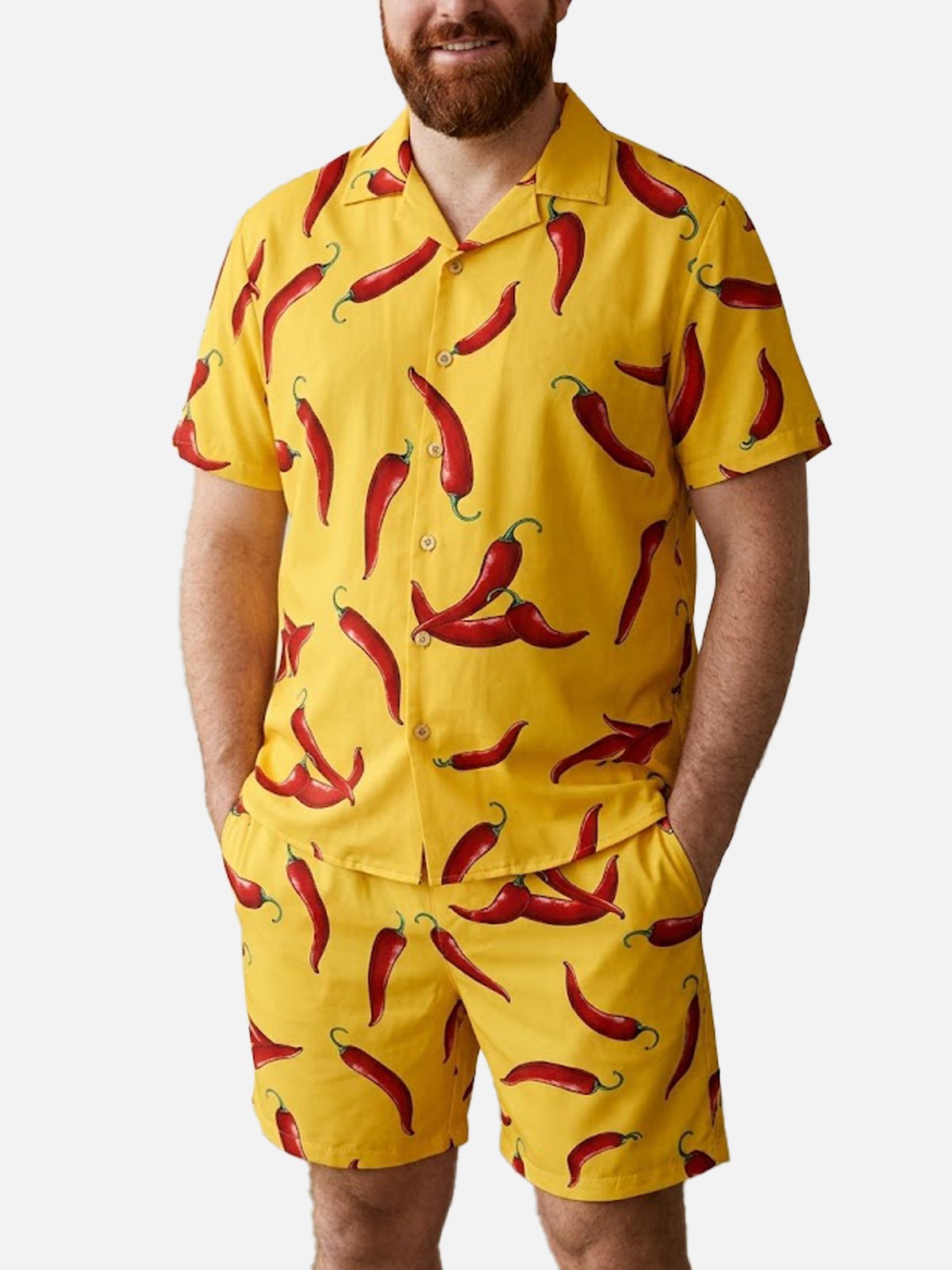 Men¡¯s Chili Pepper Fiesta Shorts Eleven Oasis