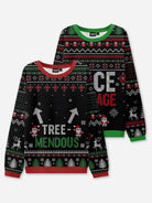 Nice Package & Tree-Mendous Couples Ugly Christmas Sweaters ElevenOasis