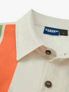 Men's Mid-Century Modern Atomic Bowling Short Sleeve Shirt ElevenOasis