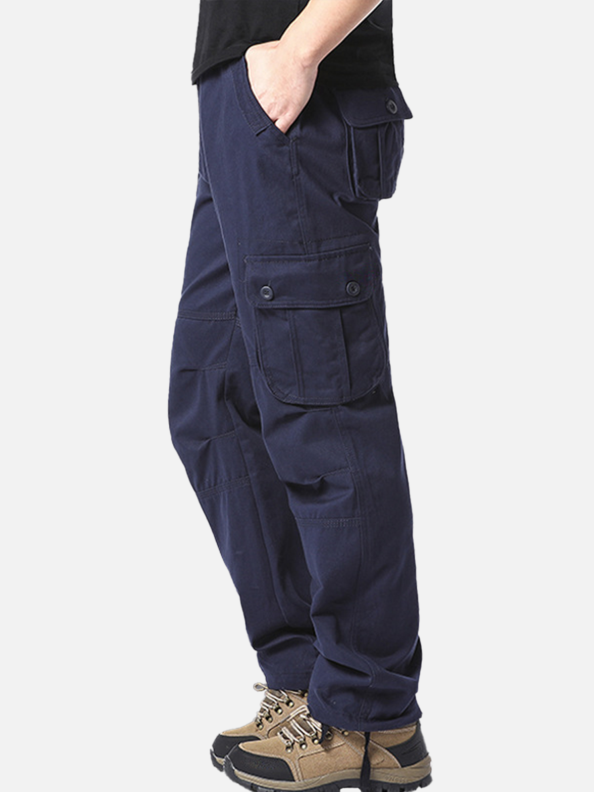 Men's Multi-Pocket Work Cargo Pants