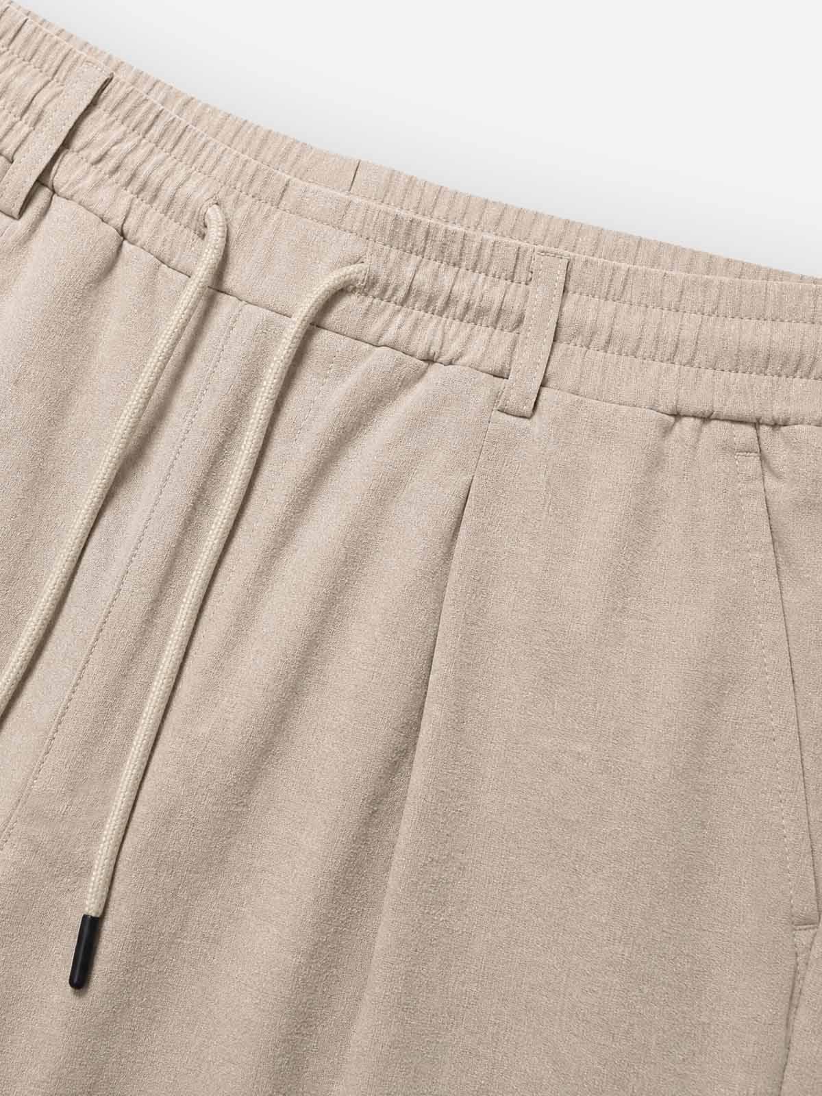 Men's Relaxed Linen Straight Leg Pants ElevenOasis