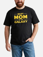 Custom Best Mom in the Galaxy Cotton Short Sleeve T-Shirt Eleven Oasis