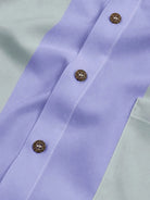 Men's Basic Striped Bowling Casual Short Sleeve Shirt?