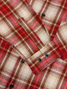 Men's Brushed Heritage Plaid Single Pocket Long Sleeve Shirt Eleven Oasis