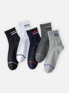 Men's All-Season Crew Socks 5-Pack Eleven Oasis