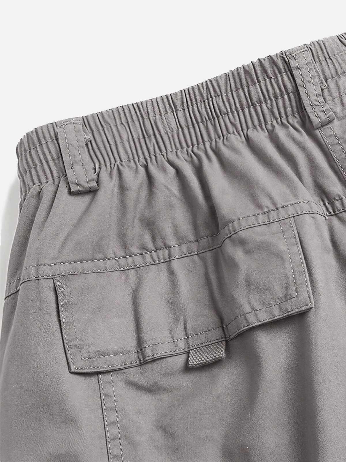 Men's Slim Fit Multi-Pocket Cargo Shorts Eleven Oasis